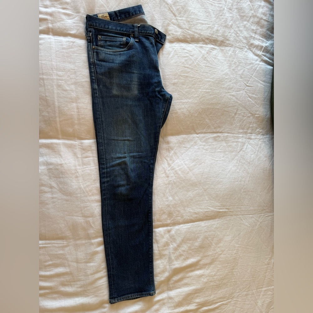 J. Crew Slim Men’s Jeans in Dark Blue Wash